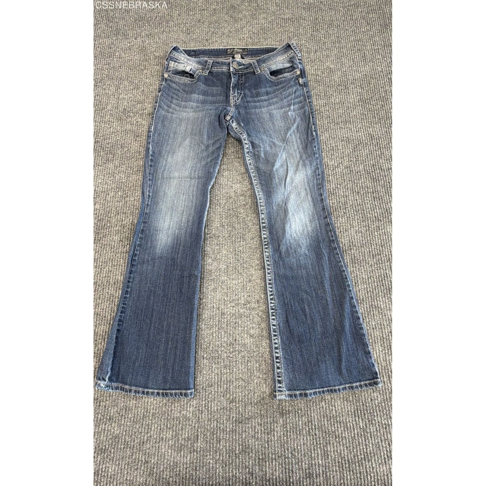 Silver‎ Jeans Co. Women's Suki Mid Rise Bootcut Blue Curvy Jeans Sz 31x32